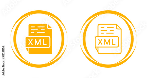 XML Vector Icon