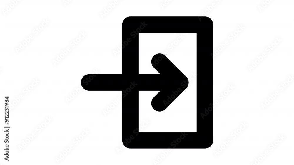 Sign In motion icon Sign In motion icon