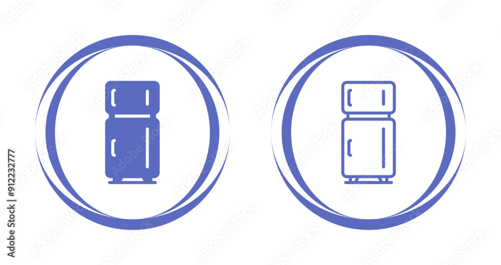 Fridge Vector Icon Fridge Vector Icon