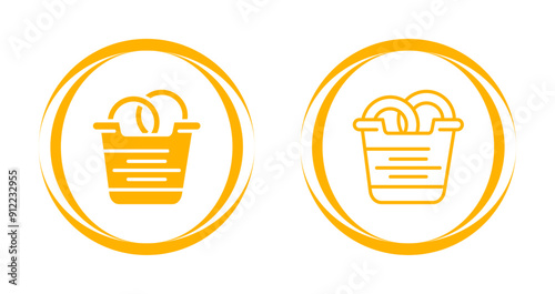 Onion Rings Vector Icon