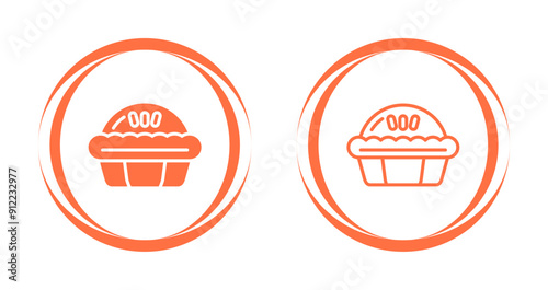 Pie Vector Icon