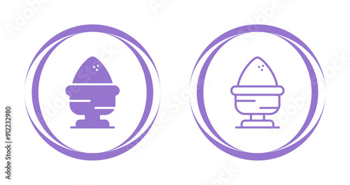 Boiled Egg Vector Icon