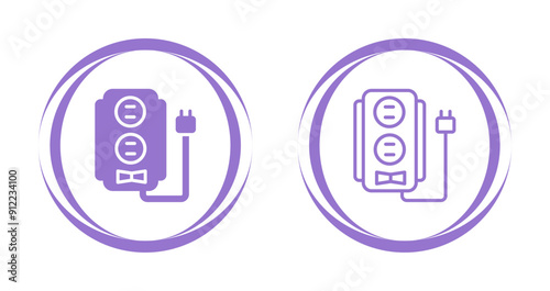 Surge Protector Vector Icon