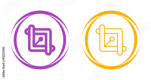 Crop Vector Icon