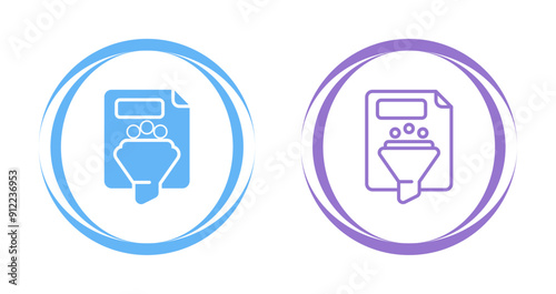 Filtering Vector Icon