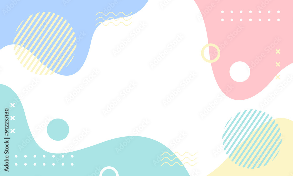 Abstract Vector Geometric Background. Wallpaper illustrations backdrop in pastel colors. Suitable for covers, poster designs, templates, banners and others Abstract Vector Geometric Background. Wallpaper illustrations backdrop in pastel colors. Suitable for covers, poster designs, templates, banners and others