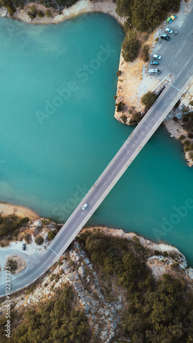 Entrance to the Gorges du Verdon, Var, France photo