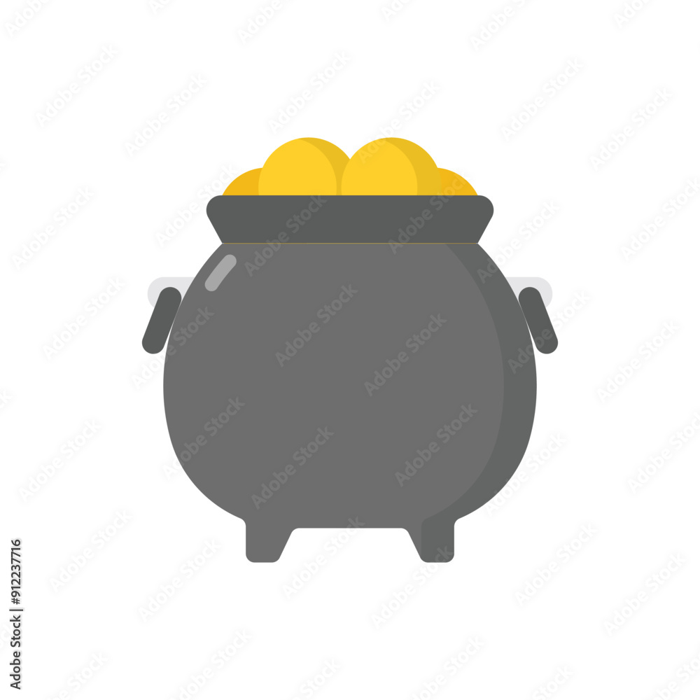 Cauldron vector icon