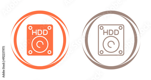 Hdd Vector Icon