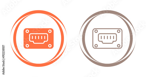 Ethernet Vector Icon