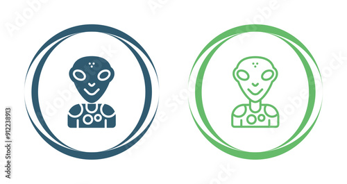 Alien Vector Icon