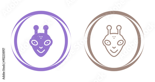 Alien Vector Icon