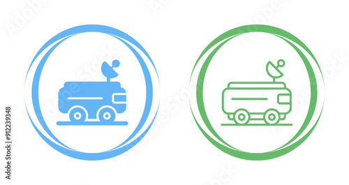 Mars Rover Vector Icon