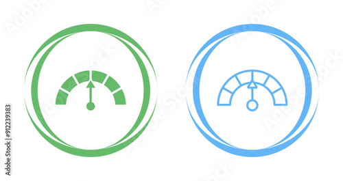 Gauge Vector Icon