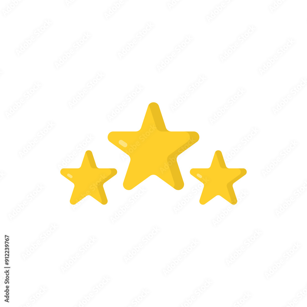 Obraz premium Stars vector icon