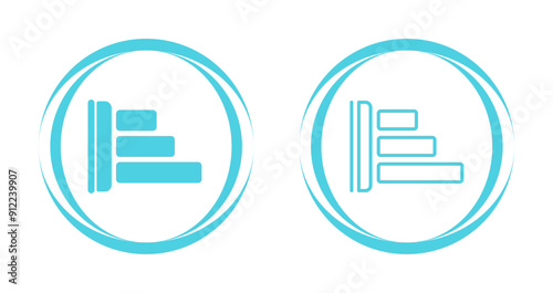 Left Align Vector Icon