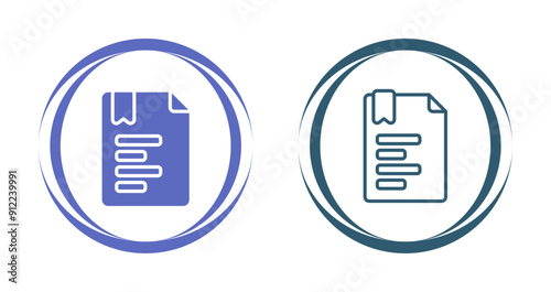 Left Align Vector Icon