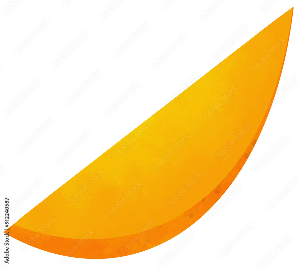 One mango, cut into pieces. One mango, cut into pieces.