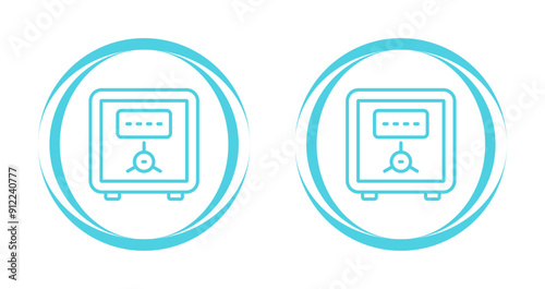 Safe Vector Icon