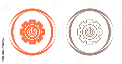 Power Button Vector Icon