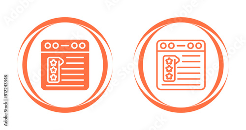 Review Vector Icon