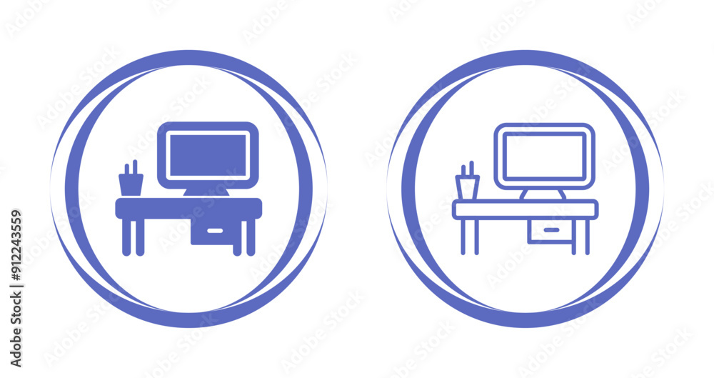 Computer Vector Icon