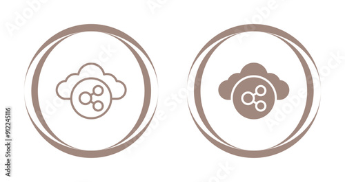 Cloud Computing Vector Icon