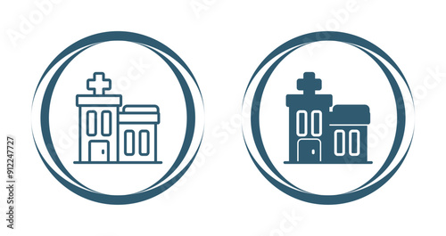 Hospital Vector Icon
