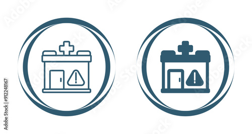 Hospital Vector Icon