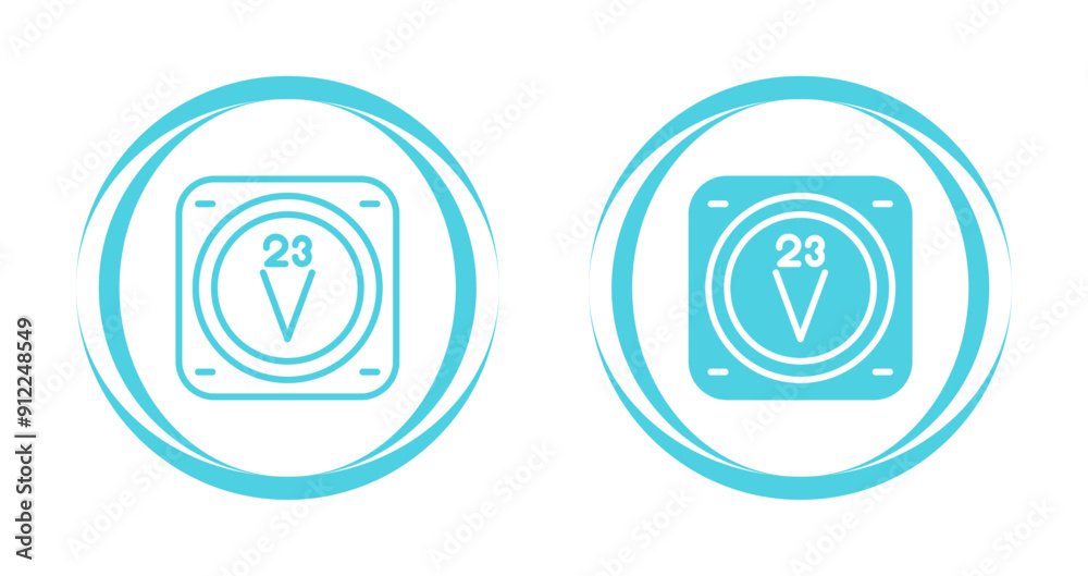 Vanadium Vector Icon