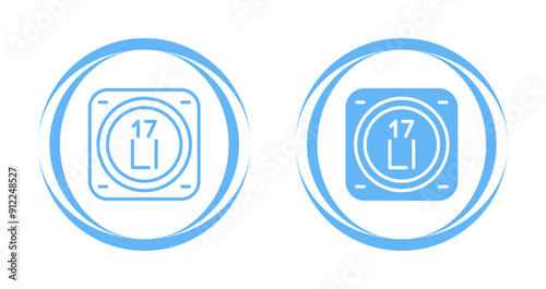 Chlorine Vector Icon