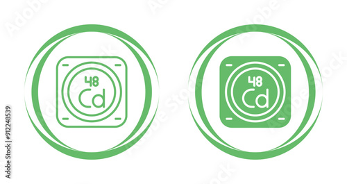 Cadmium Vector Icon