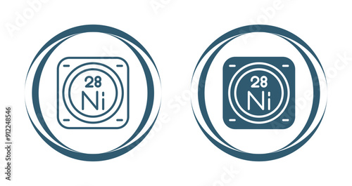 Nickel Vector Icon