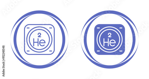 Helium Vector Icon