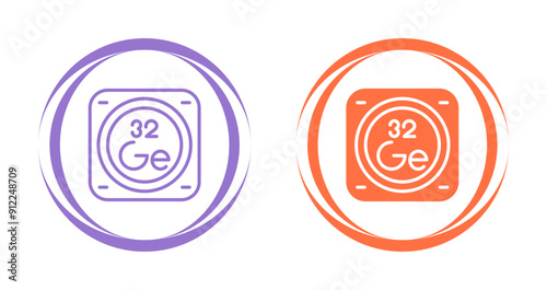 Chemical Element Vector Icon