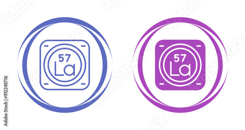 Chemical Element Vector Icon