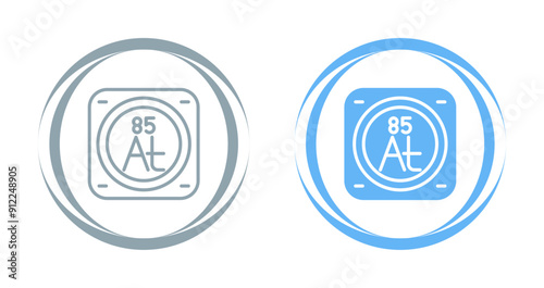 Chemical Element Vector Icon