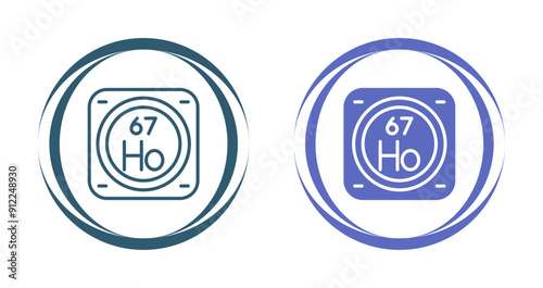 Chemical Element Vector Icon