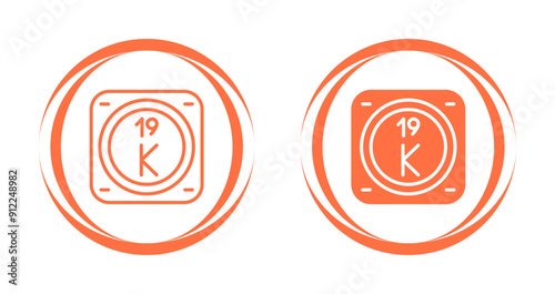 Potassium Vector Icon