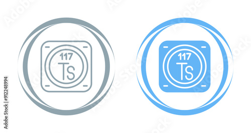 Chemical Element Vector Icon