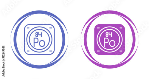 Chemical Element Vector Icon