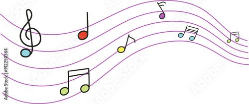 Melody Wave Illustration