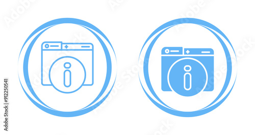 Information Symbol Vector Icon