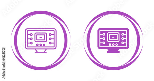 Desktop Vector Icon