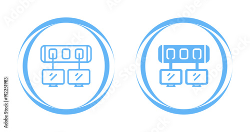 Network Switch Vector Icon