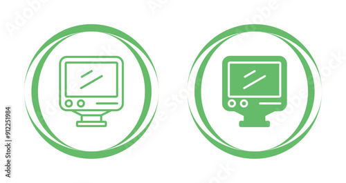 Desktop Vector Icon