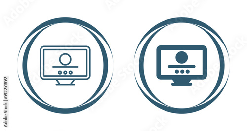 Desktop Vector Icon