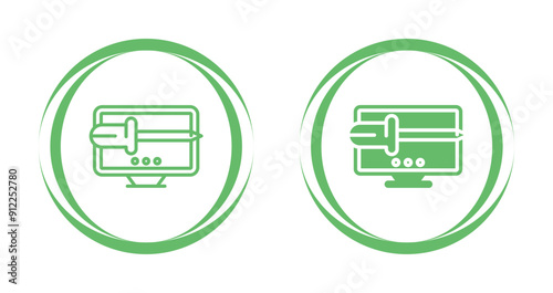 Desktop Vector Icon
