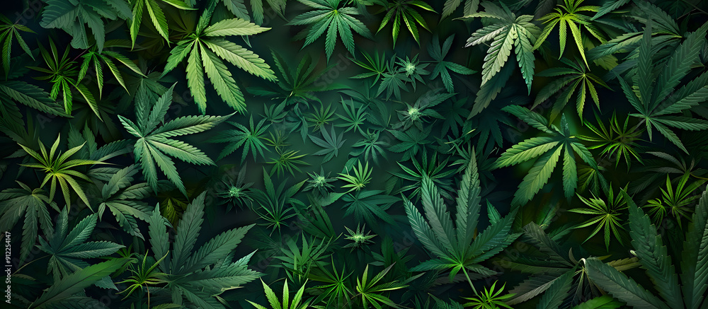 Circular frame created using cannabis leaves for a unique copy space image Suitable for text placement with a hemp themed design perfect for medical marijuana related content Circular frame created using cannabis leaves for a unique copy space image Suitable for text placement with a hemp themed design perfect for medical marijuana related content