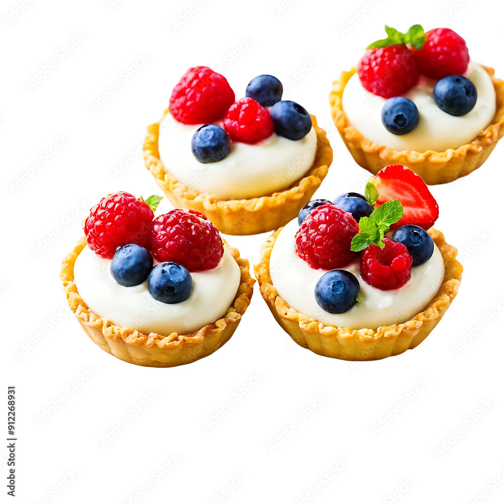 cake with berries and mint cake with berries and mint